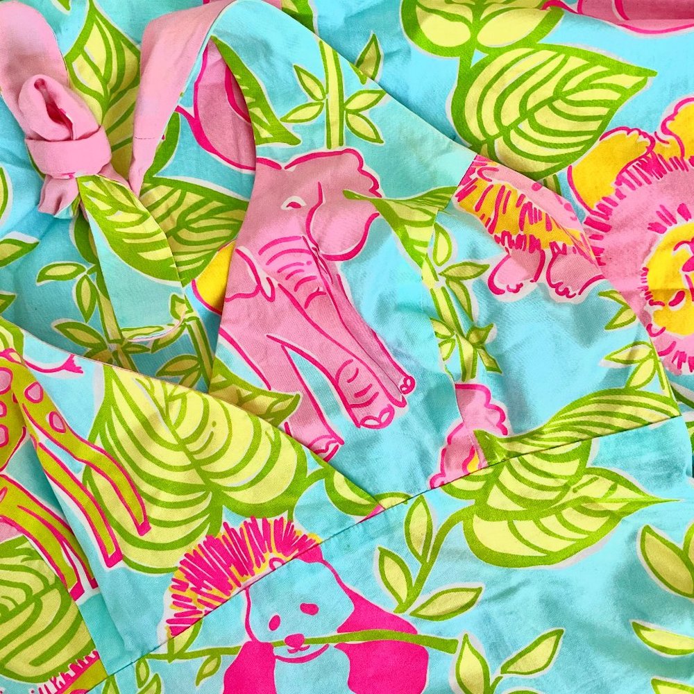 Lily Pulitzer Halter Dress Size 8 San Diego Zoo